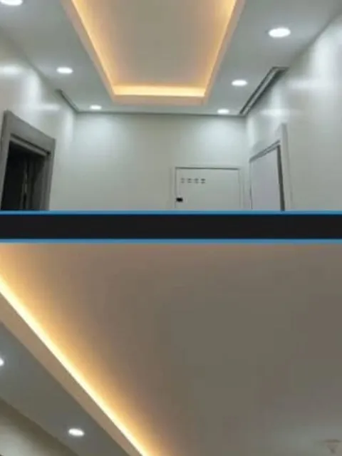 Koridor asma tavan LED aydınlatma