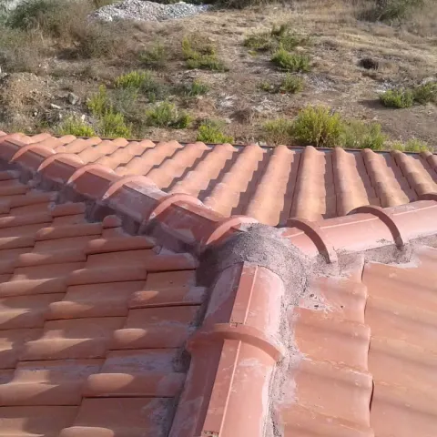 Çatı yenileme — bitmiş iş